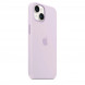 Чехол Apple iPhone 14 Silicone Case with MagSafe - Lilac (MPRY3)