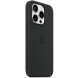 Чехол Apple iPhone 15 Pro Max Silicone Case with MagSafe - Black (MT1M3)
