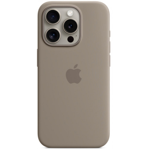 Чехол Apple iPhone 15 Pro Max Silicone Case with MagSafe (1:1) Clay