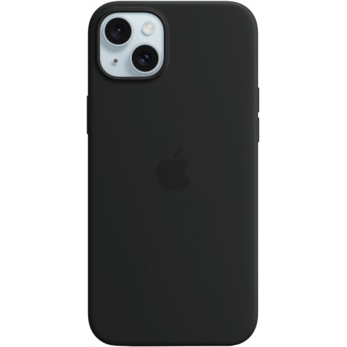 Чехол Apple iPhone 15 Silicone Case with MagSafe (1:1) Black