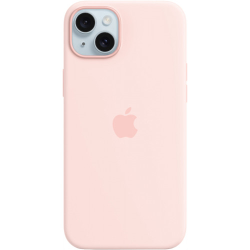 Чехол Apple iPhone 15 Silicone Case with MagSafe - Light Pink (MT0U3)