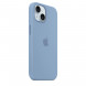 Чохол Apple iPhone 15 Silicone Case with MagSafe - Winter Blue (MT0Y3)