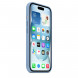 Чохол Apple iPhone 15 Silicone Case with MagSafe - Winter Blue (MT0Y3)