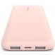 Power Bank Belkin 10000mAh, 15W Dual USB-A, USB-C, rose gold (BPB011BTRG)