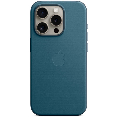 Чохол Apple FineWoven Case 1:1 for iPhone 15 Pro with MagSafe Pacific Blue