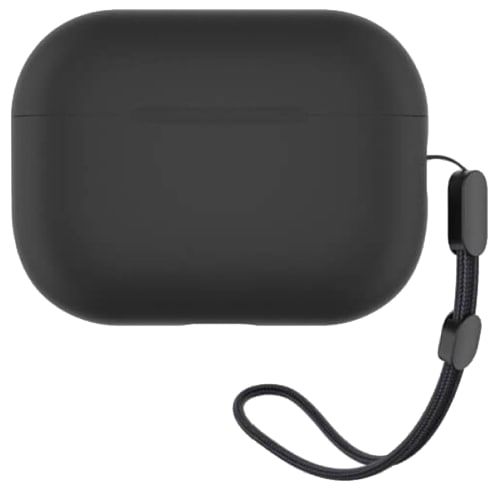 Blueo Airpods Pro 2  Liquid Silicone Case Black 
