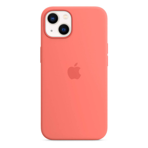Чехол Apple Silicone Case Pink Pamelo (1:1) для iPhone 13