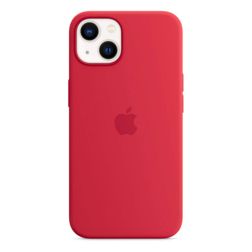 Чехол Apple Silicone Case Red (1:1) для iPhone 13	