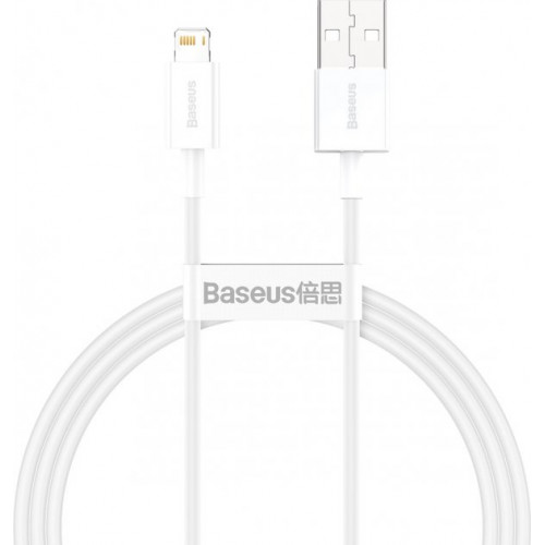 Кабель Baseus Superior Series Fast Charging Lightning 2.4A 1 м White (CALYS-A02)