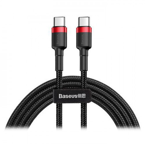 Baseus Cafule Series Type-C PD2.0 60W Flash charge 20V 3A 1m Red/Black (CATKLF-G91)