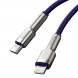 Кабель Baseus Type-C to Lightning PD 20W 1M Cafule metal Purple (CATLJK-A05)