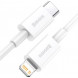 Кабель Baseus Superior Series Fast Charging Type-C to Lightning PD 20W 1 м (CATLYS-A02) White 