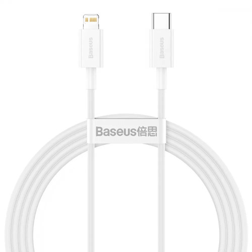 Кабель Baseus Superior Series Fast Charging Type-C to Lightning PD 20W (1.5m) White (CATLYS-B02)