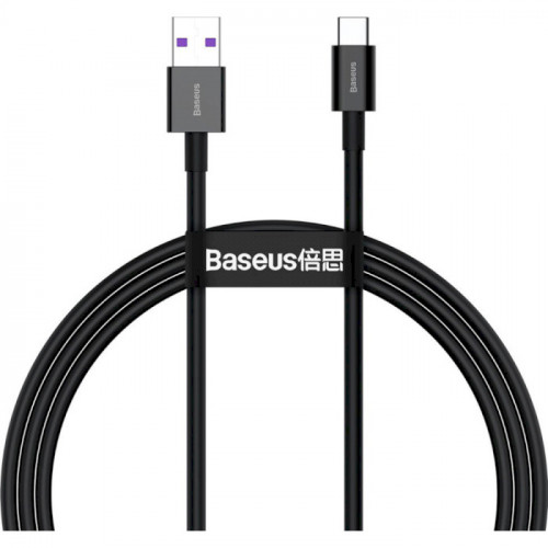 Кабель Baseus Superior Series Fast Charging Type-C 1m Black (CATYS-01)