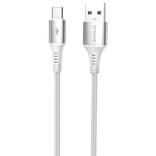 Кабель Proove WireX USB to Type-C 3A 1m White (CCWX15001202)