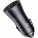 АЗУ Baseus Golden Contactor Pro Dual Fast Charger Car Charger C+C 40W Dark Gray (CGJP000013)