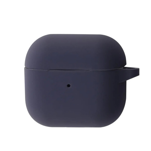 Чехол PRC Silicone Case New for AirPods 4 Dark Gray