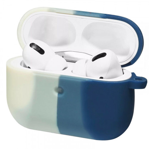 Чехол Colorfull для наушников AirPods 3 (Белый / Синий)
