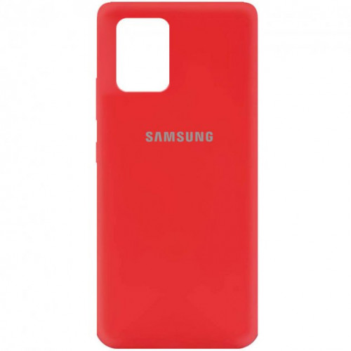 Силикон Cover My Color Full Protective Samsung A52 (Красный / Red)