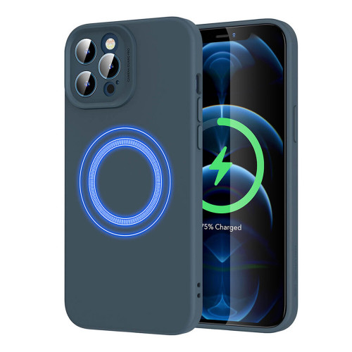 Чехол силиконовый ESR Cloud Soft Case MagSafe Blue для iPhone 12 Pro