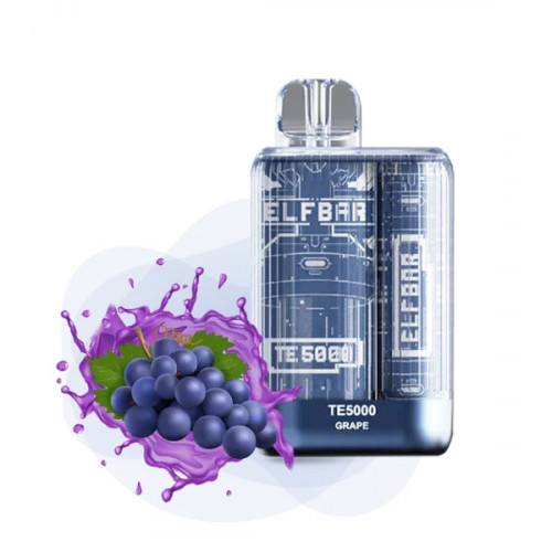 POD система Elf Bar TE5000 Grape 5%
