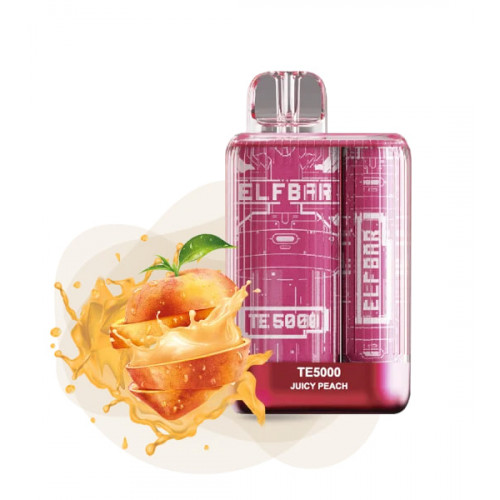 POD система Elf Bar TE5000 Juicy Peach 5%