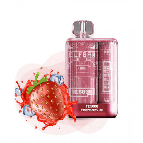 POD система Elf Bar TE5000 Strawberry Ice 5%
