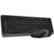 Комплект (клавиатура, мышь) беспроводной A4Tech FG1010 Black/Grey USB
