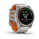 Смарт-часы Garmin Fenix 7X Pro Sapphire Solar Titanium w. Fog Gray/Ember O. Band (010-02778-14/15)