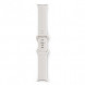Google Pixel Watch Wi-Fi + LTE Polished Silver Stainless Steel case with Chalk Active band