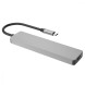 HUB Type-C Proove Iron Link 7 in 1 (2Type-C + 2USB3.0 + HDMI + SD/TF)