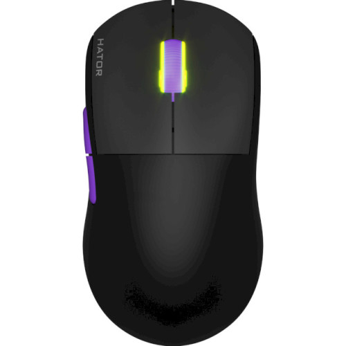 Мышь HATOR Quasar 2 Ultra 4K Wireless Black/Lilac (HTM570BL)