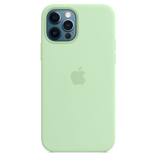 Чехол Apple iPhone 12 Pro Max Silicone Case MagSafe - Pistachio (MK053)