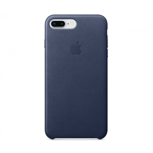 Чехол Apple iPhone 8 Plus / 7 Plus Leather Case - Midnight Blue (MQHL2)