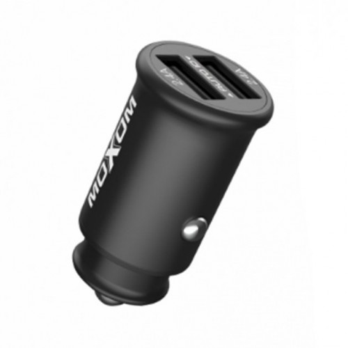 АЗУ MOXOM 2в1 Micro 2USB/2.4A (Black)