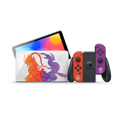 Портативная игровая приставка Nintendo Switch OLED Model Pokemon Scarlet & Violet Edition