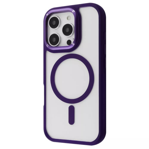 Чехол Proove Clear Essence Case with Magnetic Ring iPhone 16 Pro Max Deep Purple