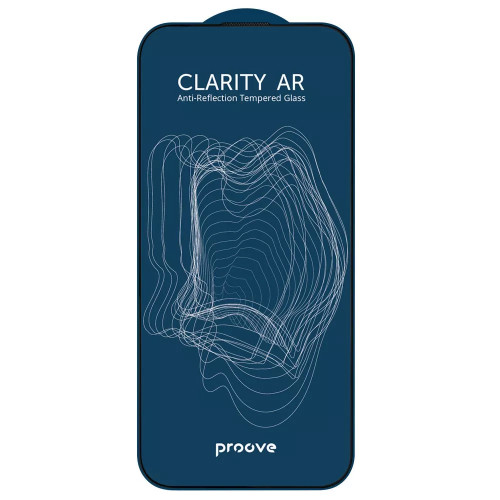 Защитное стекло Proove Clarity AR iPhone 17 Pro black (PGCARI17P001)