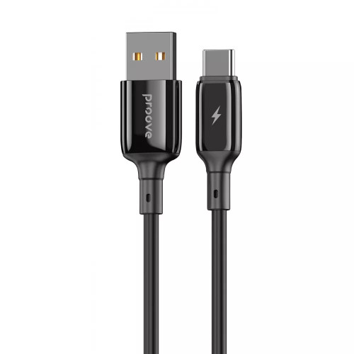 Кабель Proove Flex Metal USB to Type-C 3A 1 м Black (CCFM20001201)