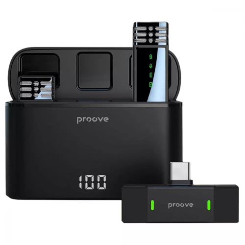 Беспроводной петличный микрофон Proove Live Black (PLWM00012101)