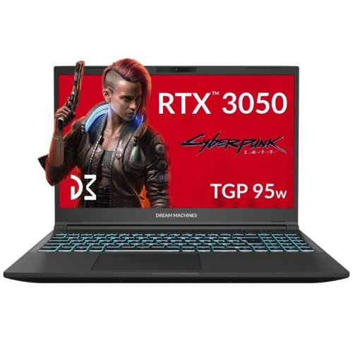 Ноутбук Dream Machines RG3050-15 Black (RG3050-15UA77)