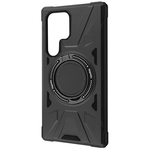 Чехол WAVE  Iron Grip with Magnetic Ring Samsung Galaxy S25 Black