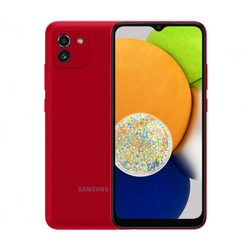 Samsung Galaxy A03 SM-A035F 4/64Gb Red (SM-A035FZRGSEK) UA