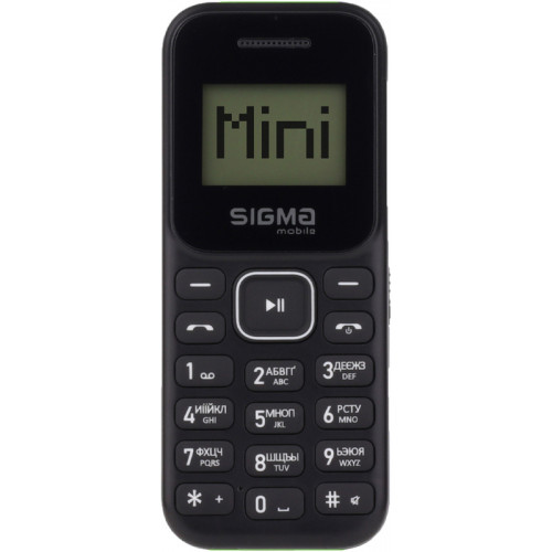 Sigma mobile X-style 14 MINI Black-Green UA