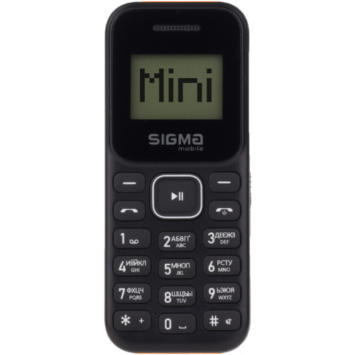Sigma mobile X-style 14 MINI Black-Orange UA