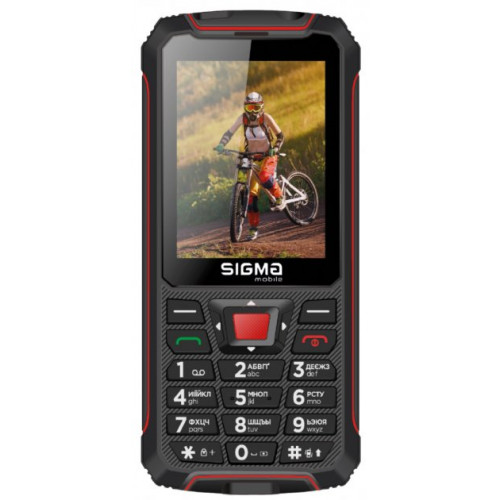 Sigma mobile X-treme PR68 Black-Red