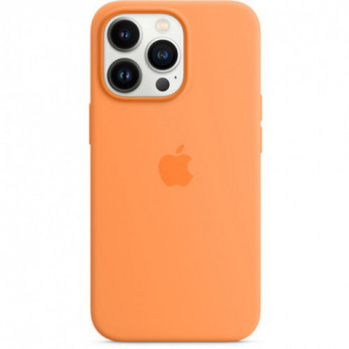 Чехол Apple Silicone Case с MagSafe Marigold (1:1) для iPhone 13 Pro Max