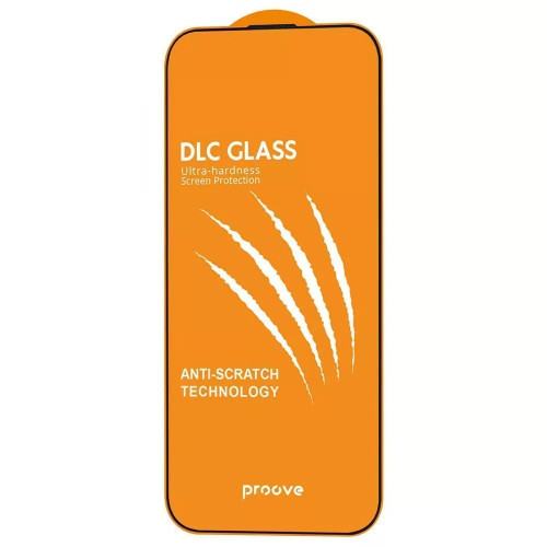 Защитное стекло Proove DLC iPhone 15 Pro Black