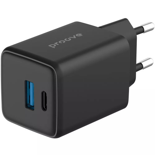 СЗУ Proove Pocket GaN 30W (Type-C + USB) Black (WCPG30110001)