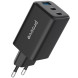 СЗУ Pocket GaN 65W (2Type-C + USB) Black (WCPG65121201)